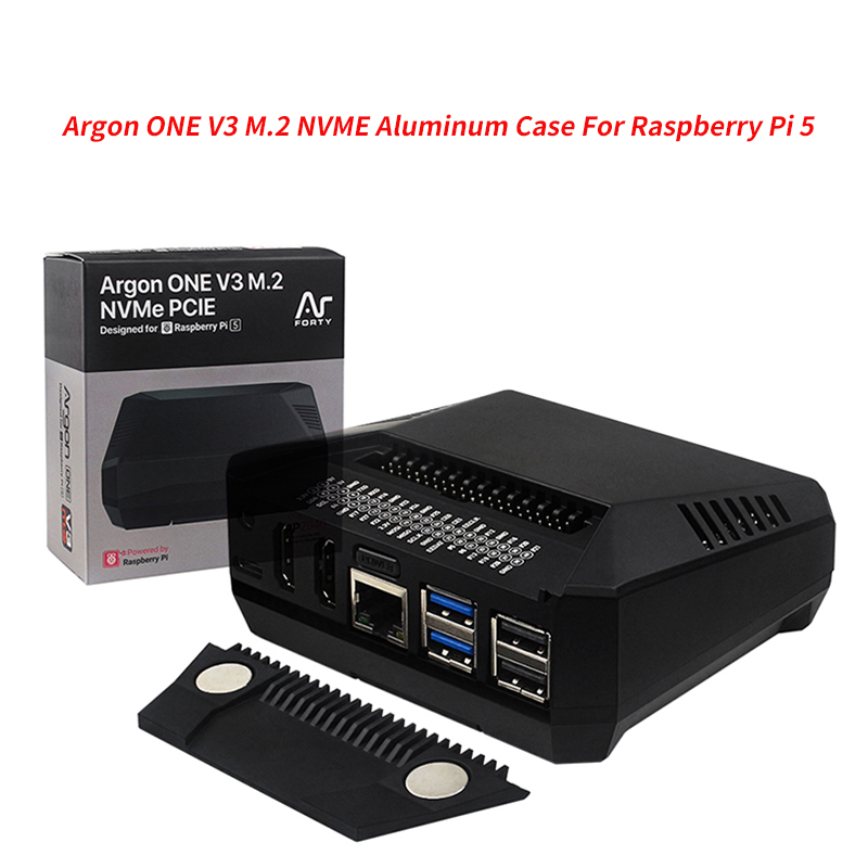 حافظة أرجون ONE V3 M.2 NVME غل - مراجعة Argon One V3 M.2 Nvme Case وسعره