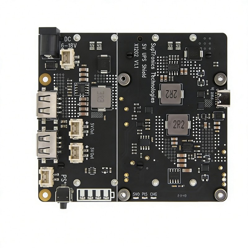 لوحة A85P X1202 لوحدة تزويد ال - مراجعة Raspberry Pi Uninterrupted Power Supply Ups 18650 وسعره