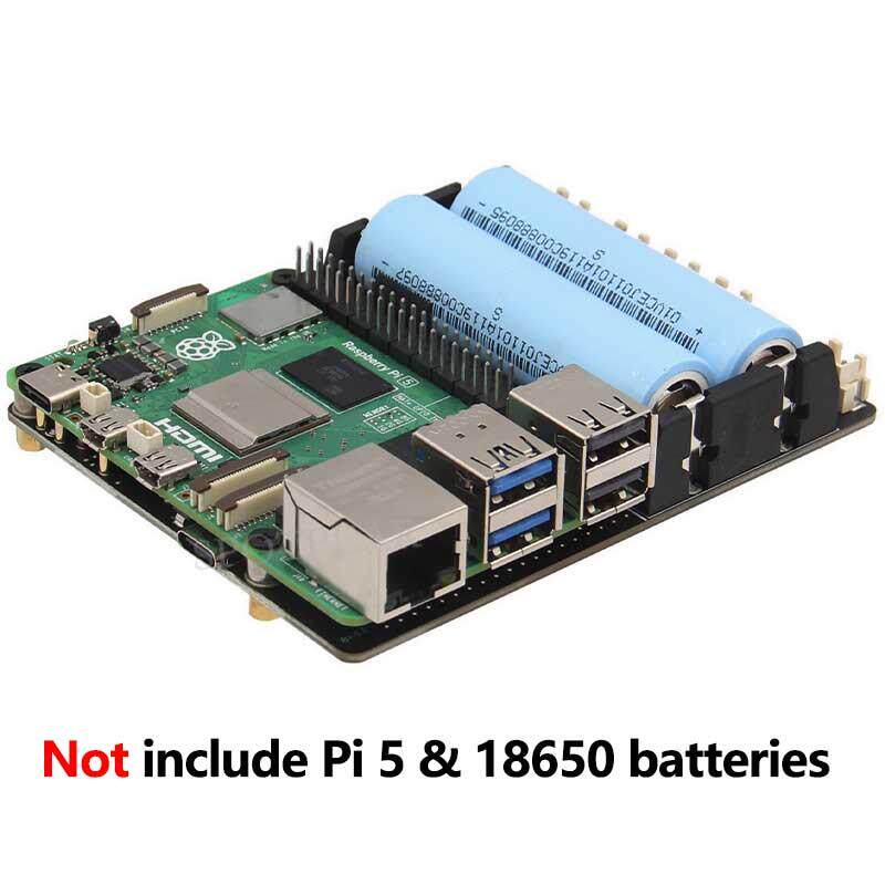 لوحة توسيع إدارة الطاقة UPS لج - مراجعة Raspberry Pi Uninterrupted Power Supply Ups 18650 وسعره